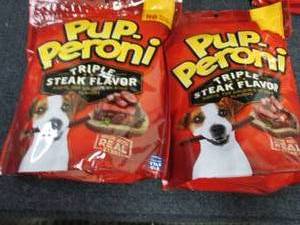 2- 22.5 oz Bags Pup-Peroni Triple S...