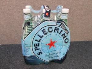 6- 1 liter Bottles S. Pellegrino Sp...