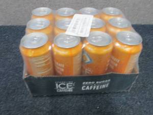 12- 16 oz Cans Sparkling Ice & Caff...