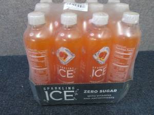 12- 17 oz Bottles Sparkling Ice Pea...