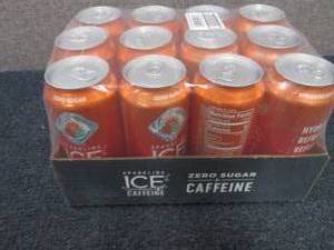 12- 16 oz Cans Sparkling Ice Strawb...
