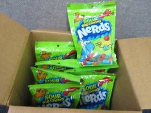 8- 10 oz Bags Sour Big Chewy Nerds...