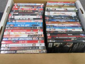 40 Assorted DVDs...