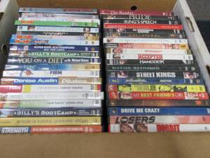 40 Assorted DVDs...