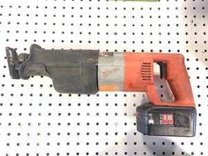 Milwaukee 18volt HD Sawzall (tested working)