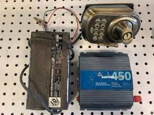 Battery Charger, Lock, Inverter