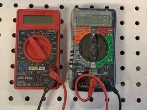 Lot of 2 Multimeters