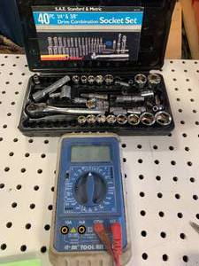 Multimeter & Socket Set
