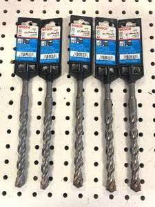 Lot of 5 Bosch 58 Rotary Hammer Bits