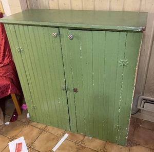 Antique Primitive Jelly Cabinet