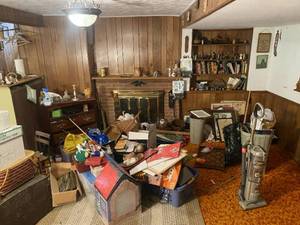 Huge Collection of Antiques Entire Room