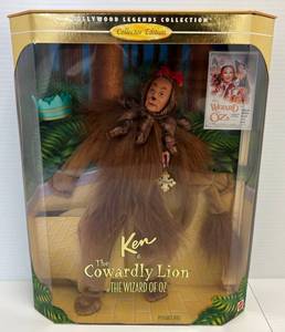1996 Hollywood Legends Collector Edition Ken As The Cowardly Lion In The Wizard Of Oz NIB