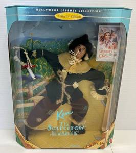 1996 Hollywood Legends Collector Edition Ken As The Scarecrow In The Wizard Of Oz NIB
