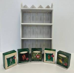 Group Of Misc. Wizard Of Oz Collectibles Including Display Case and More