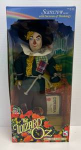 1998 Warner Brothers Toy The Wizard Of Oz (Yellow Brick Road Collection) Soft Doll (Scarecrow) NIB With Doctorate Of Thinkology NIB