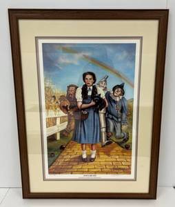 1984 Framed Judy Garland Minnesota Heritage Portraits Print By Susan Renae Sampson Pencil Signed And Numbered 723980