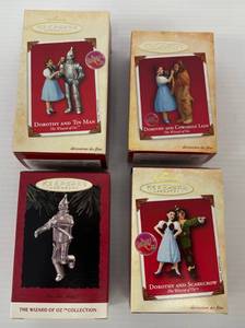 Group Of Hallmark Keepsake Ornaments (The Wizard Of Oz) NIB