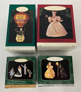 Group Of Hallmark Keepsake Ornaments (The Wizard Of Oz) NIB
