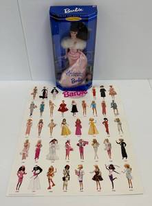 1995 (1960) Fashion And Doll Reproduction Collector Edition Enchanted Evening Barbie Brunette NIB