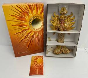 1995 Bob Mackie Goddess Of The Sun Barbie Doll NIB