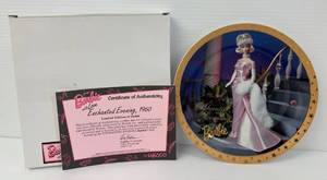 1995 From Barbie With Love Enchanted Evening , 1960 Limited Edition Collectors Plate 5510,000