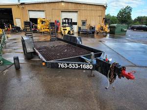 1997 RediHaul Dual Axle Utility Trailer