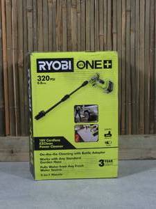 RYOBI ONE 18V EZClean 320 PSI 0.8 GPM Cordless Cold Water Power Cleaner (Tool Only)