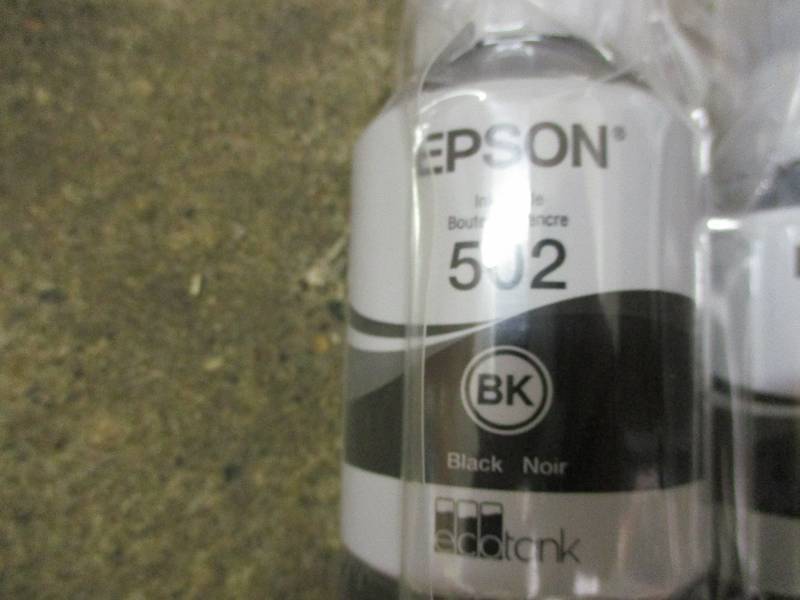 Epson 502 Black Ink Bottles...