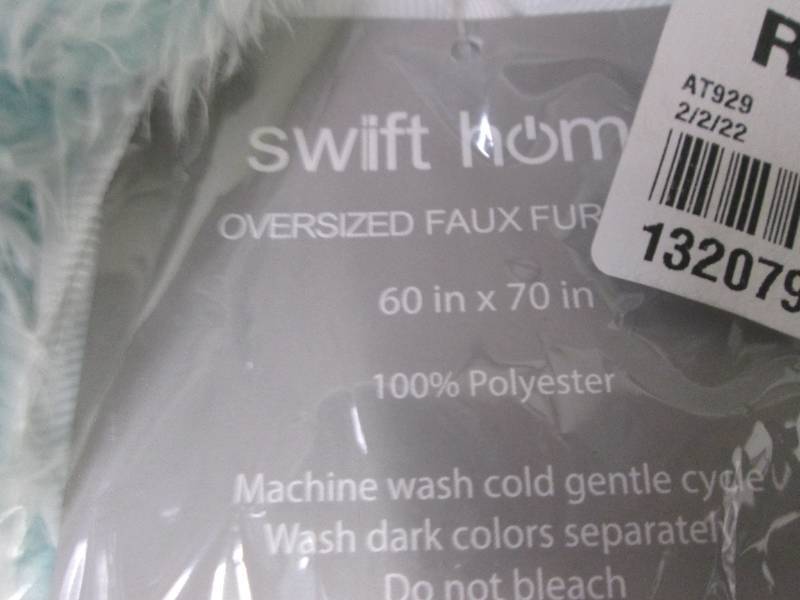 Swift Home Oversized Plush Faux Fur...