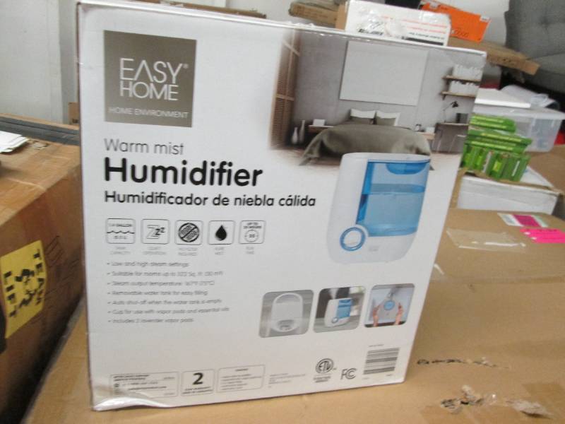 easy home warm mist humidifier ...