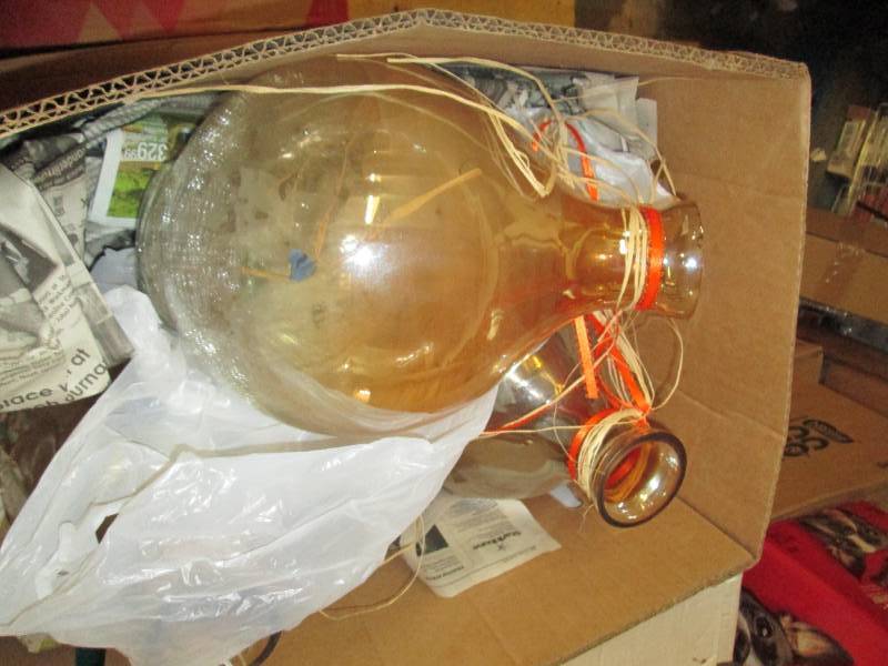 box of vases ...