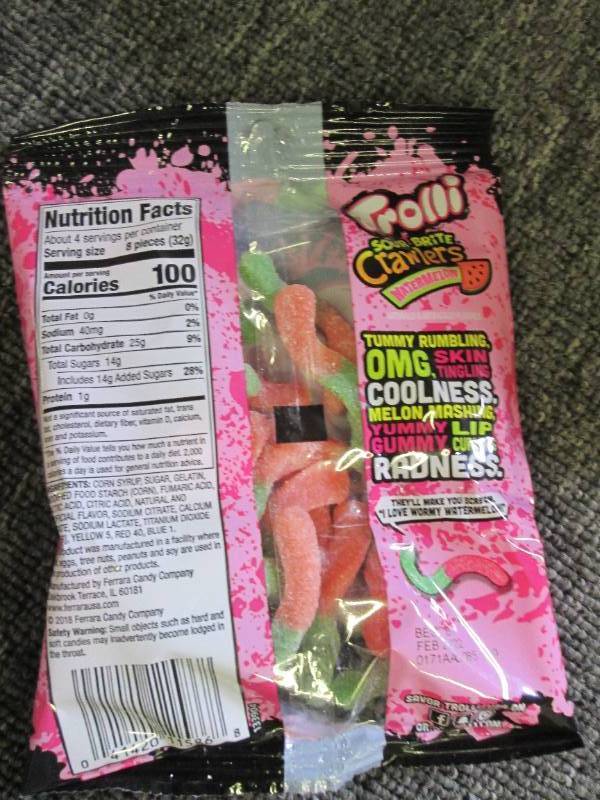 124oz packages of trolli sour bite...