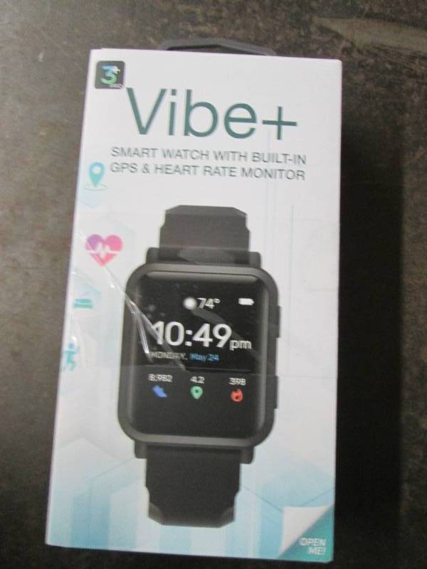 3 plus vibe plus 42mm gps smart wat...