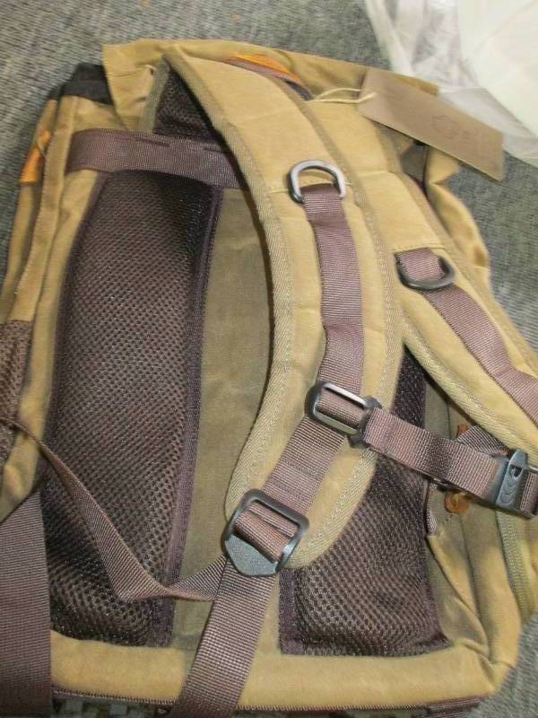 new canvas backpack ...