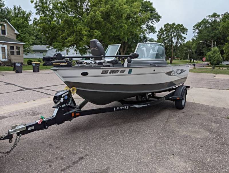 2012 Lund Impact 1775 Fish & Ski Boat - 115HP Mercury 4-Stroke Outboard ...