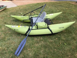 lot A-1 image: Clark Fork Batteau Inflatable Pontoon