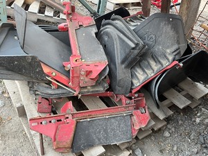 lot 34 image: Pallet Of Assorted Exmark Lawn Mower Deck Discharge Flaps  Chutes