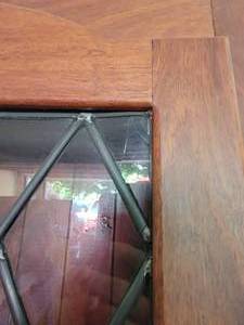 lot 139 image: Mission Style Kitchen Hutch