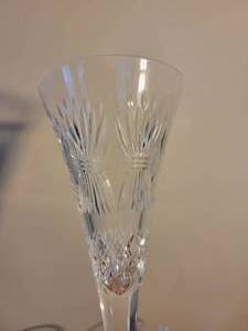 lot 21 image: Waterford Millennium Health Champaign Flutes
