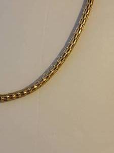 lot 39 image: 14K Yellow Gold Milor Open Link Necklace