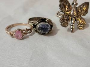 lot 223 image: Romantic Collection of 6 Rings, size 8