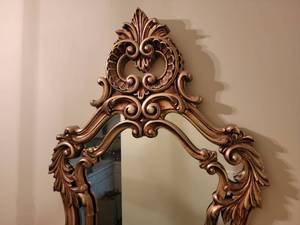 Rococo Resin Wall Mirror