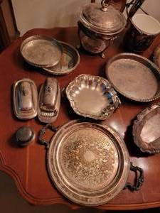 Silver Plate Table Service Platers