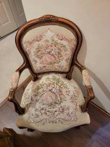 Louis XV Tapestry Chair