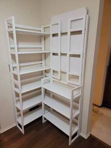 White Pantry Shelving