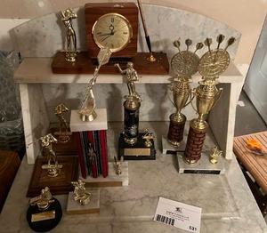 lot 531 image: Trophy Collection GOLF DARTS