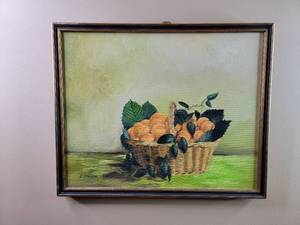lot 467 image: Custom-Framed Original Signed Painting by Renowned Artist Edna Marie Eddy Johnson