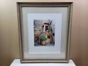 lot 473 image: Eze by Maureen Love Framed Print 25x28