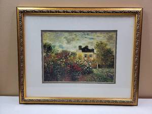lot 479 image: Claude Monet Art Print 20x16