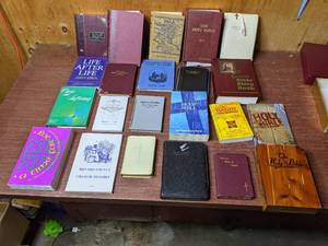 Large Collection of Bibles